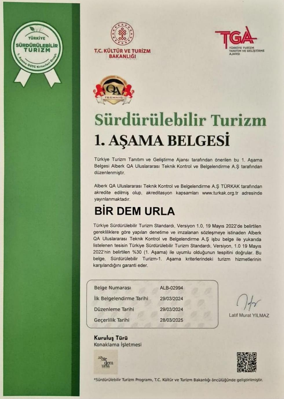 Bir Dem Urla Exterior foto